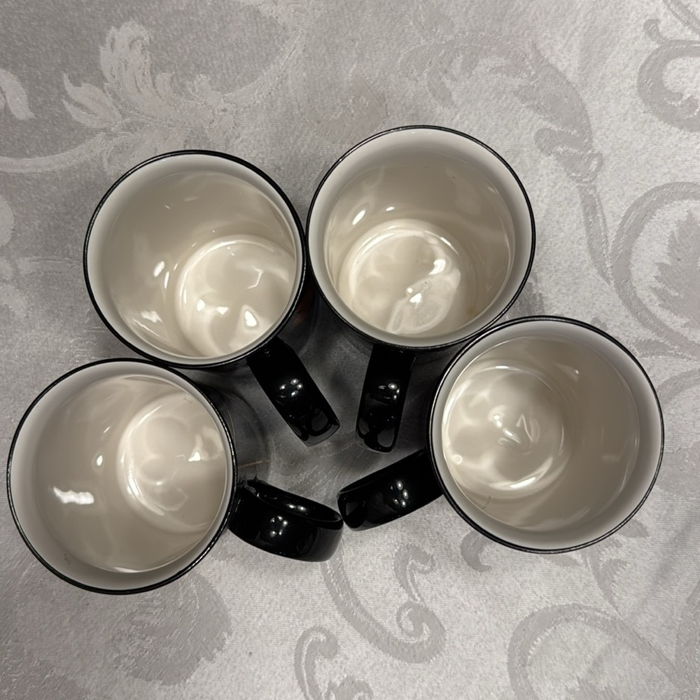 (4) Vtg. Dunoon Christine Chadwick mug set - Picture 2 of 14